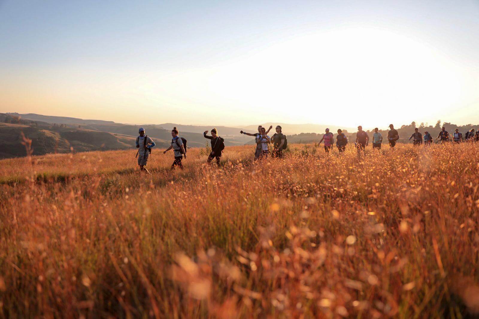 The Challenge Africa team are raising money for Laureus Sport for Good programmes around the world